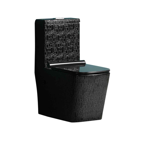 Inodoro de Diseño Black & Texture – Modelo #P3201C