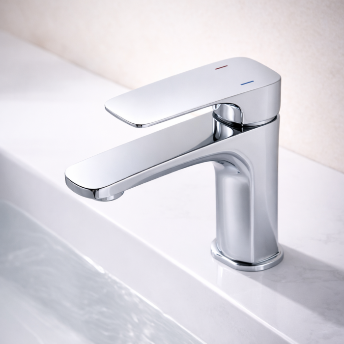 MEZCLADORA CROMADA – MODELO #M081C